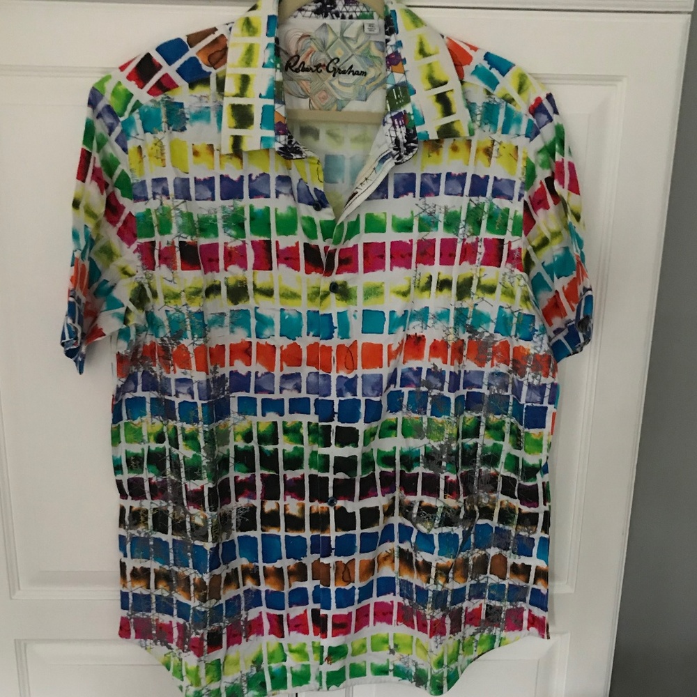 Robert Graham Short-Sleeve Button-Down